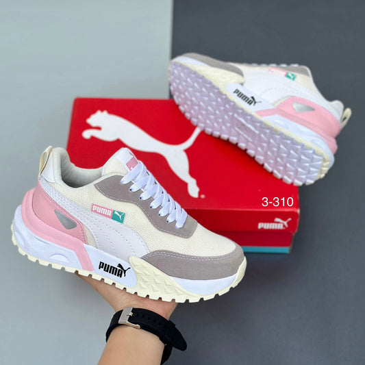 PUMA RETRO BLANCO ROSSADO